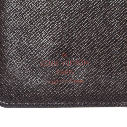 Louis Vuitton Damier Ebene Small Ring Agenda Cover 6 of 6