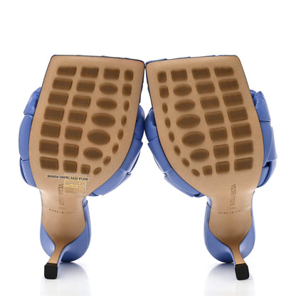 Bottega Veneta Nappa Maxi Intrecciato Lido Mule Sandals 36 Royal Blue 5 of 7