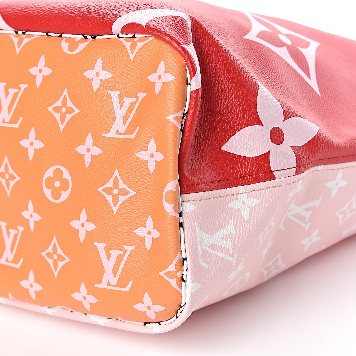 Monogram Giant Neverfull MM Rouge