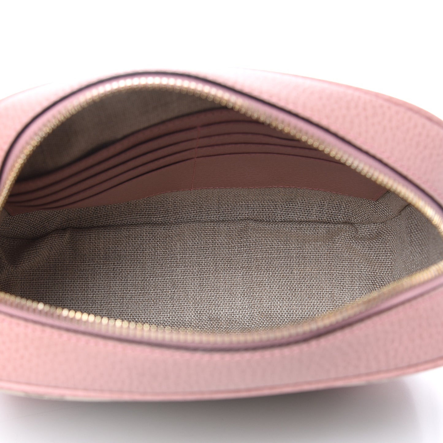Monogram Mini Bree Messenger Bag Beige Soft Pink