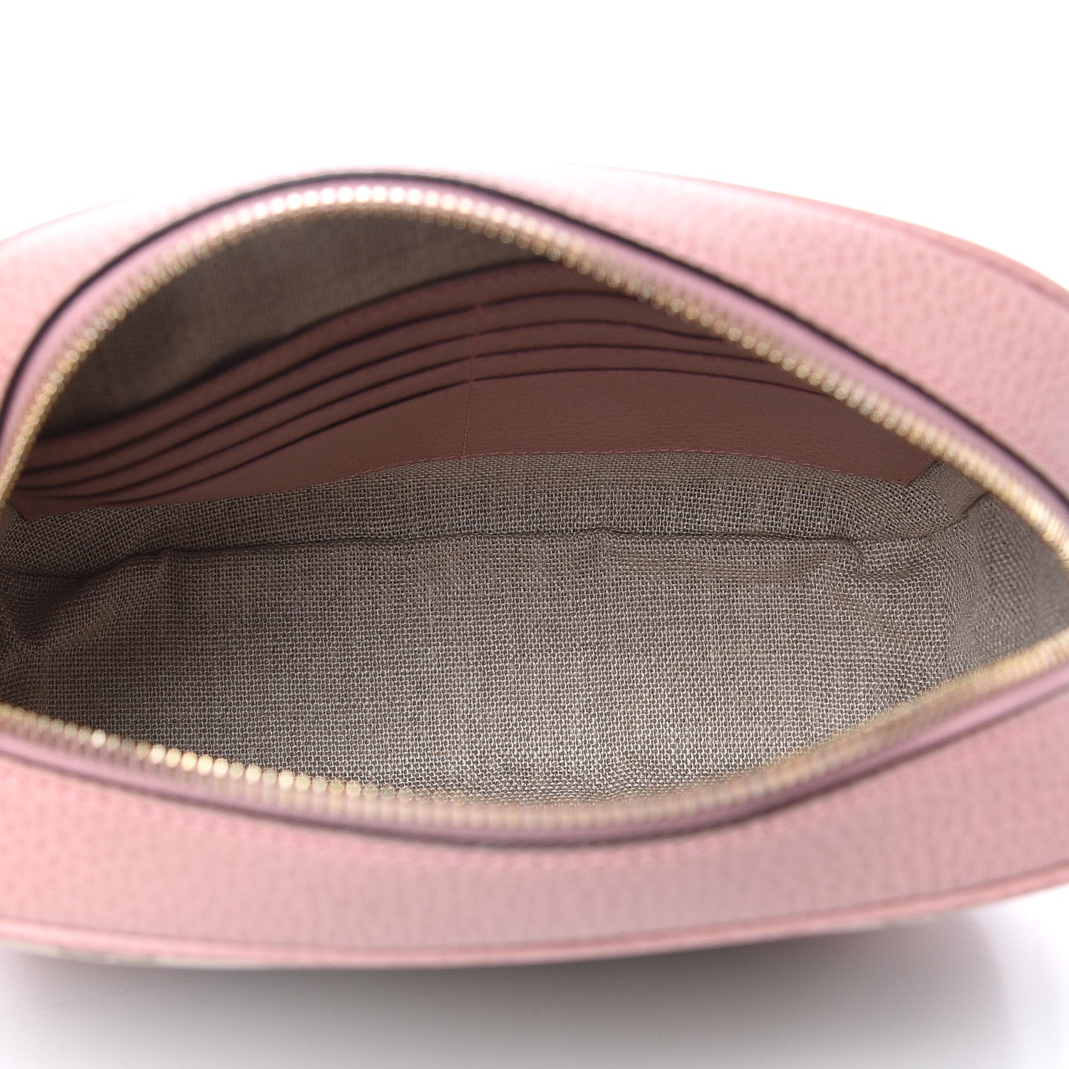 Gucci Monogram Mini Bree Messenger Bag Beige Soft Pink 5 of 9