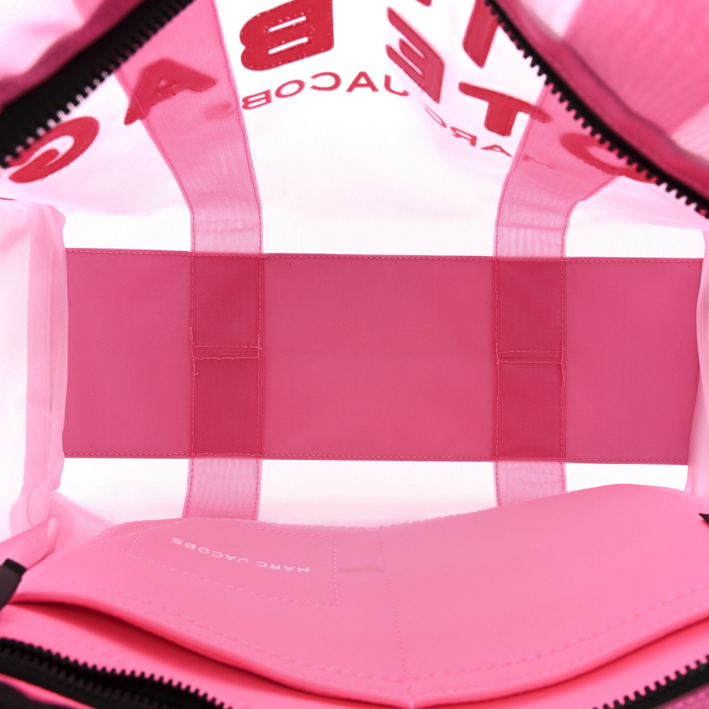 Nylon Large The Mesh Tote Bag Pink