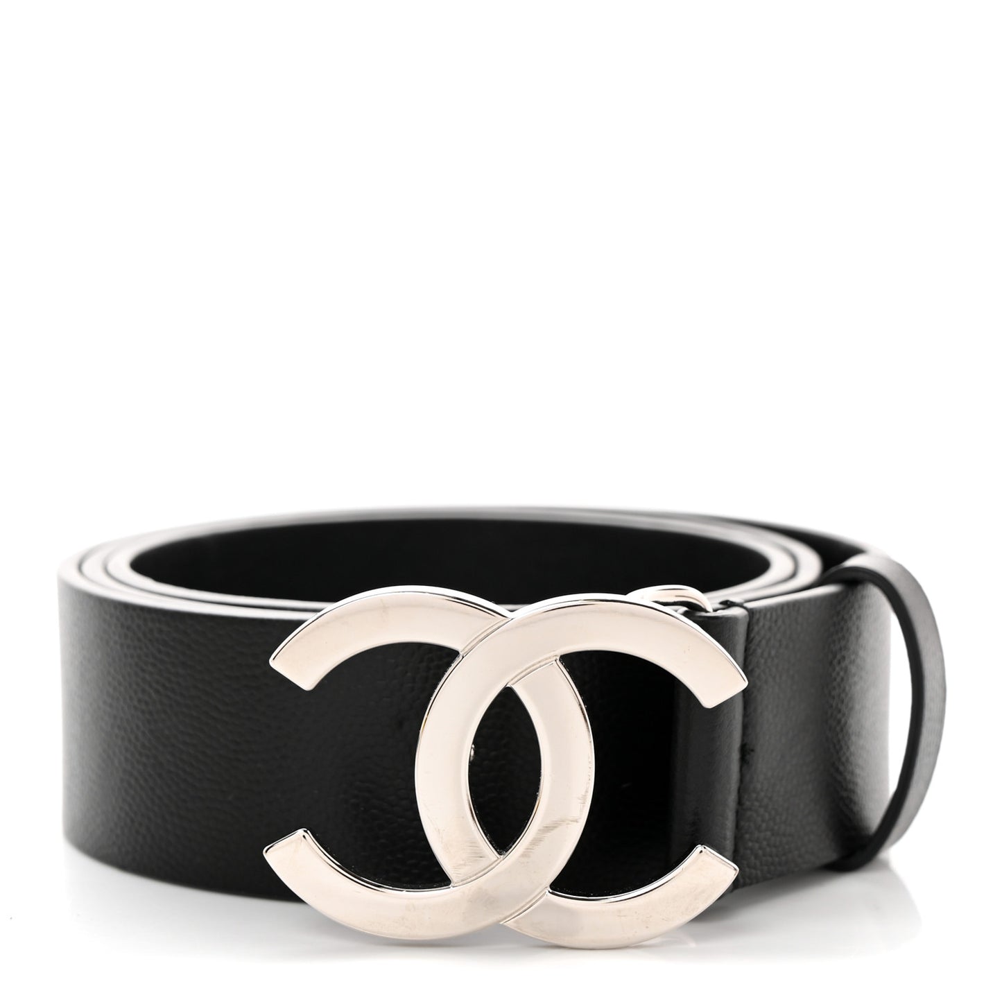 Caviar CC Logo Belt 80 32 Black