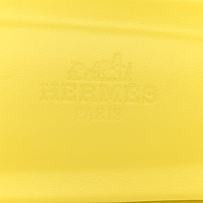 Hermes Epsom Oran Sandals 39 Jaune Curcuma 7 of 12