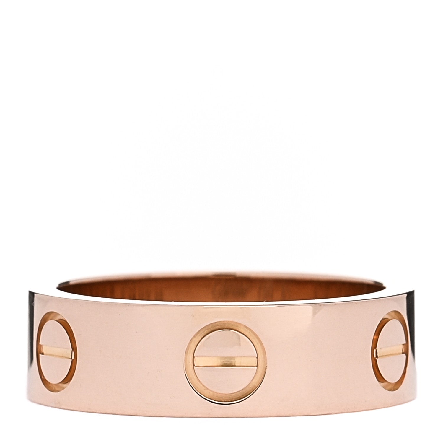 Cartier 18K Pink Gold 5.5mm LOVE Ring 51 5.75 3 of 4