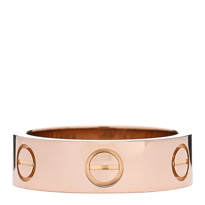 Cartier 18K Pink Gold 5.5mm LOVE Ring 51 5.75 3 of 4