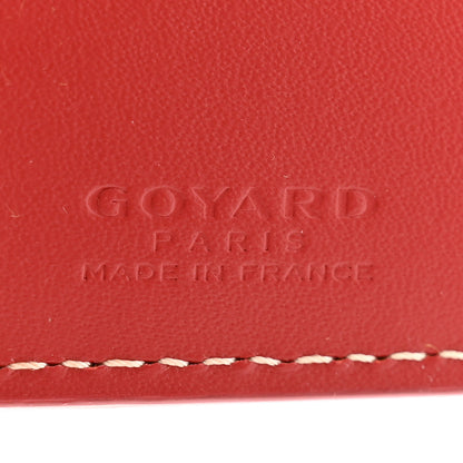 Goyard Goyardine Saint-Gabriel Compact Wallet Black Gold 6 of 8