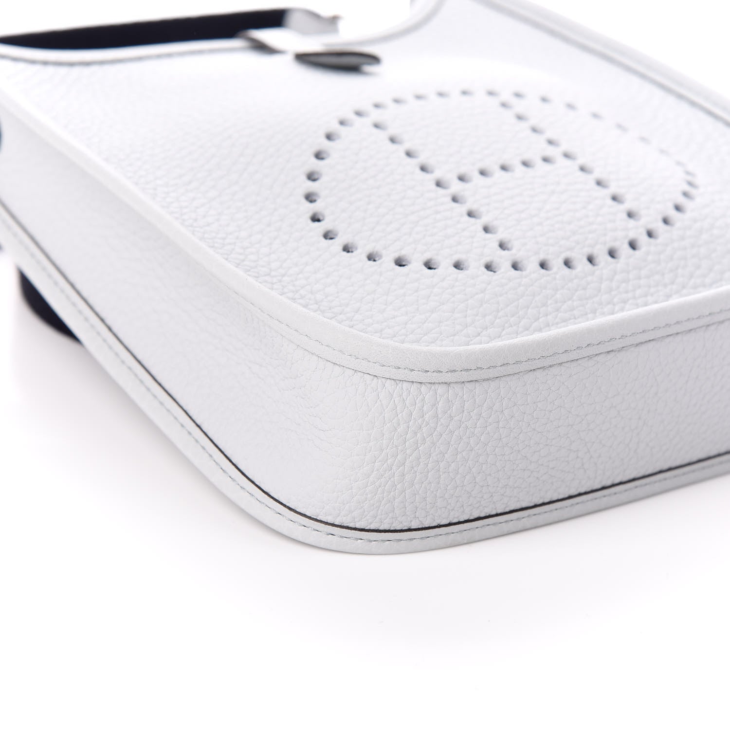 Hermes Taurillon Clemence Amazone Evelyne TPM Bleu Pale Indigo 7 of 8