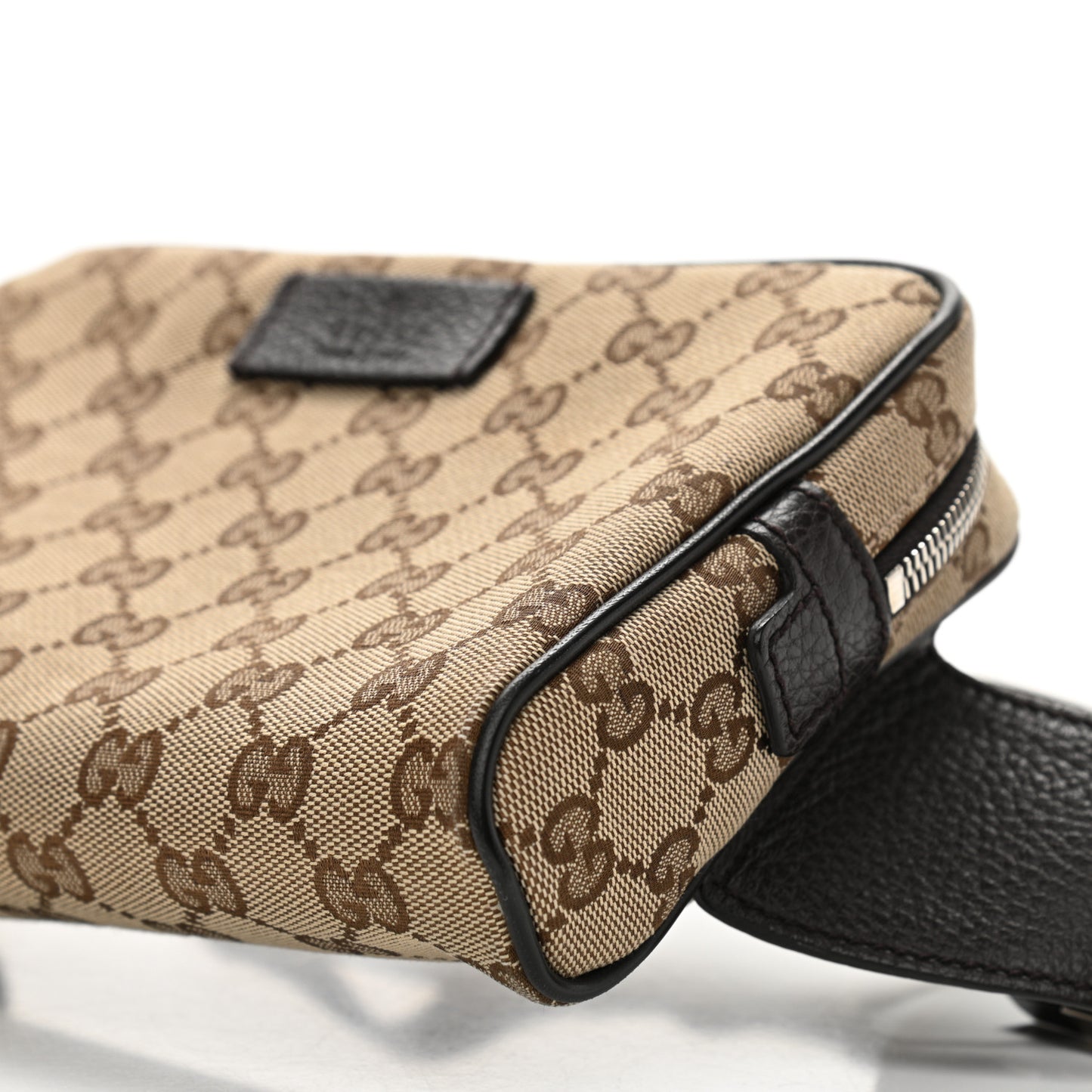 Monogram Belt Bag Dark Brown