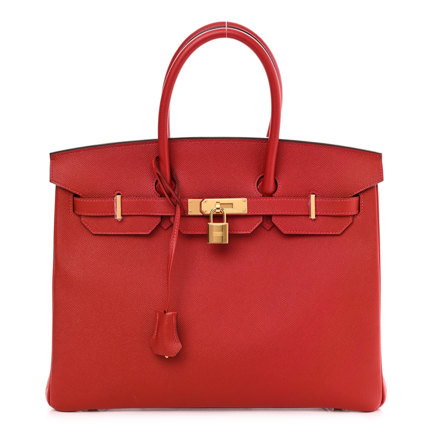 Hermes Epsom Birkin 35 Rouge Casaque 1 of 14