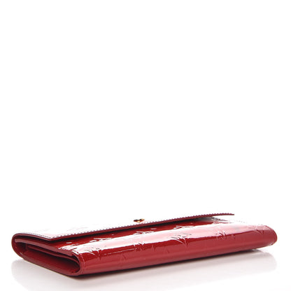 Louis Vuitton Vernis Porte Tresor International Wallet Pomme D'Amour 4 of 12