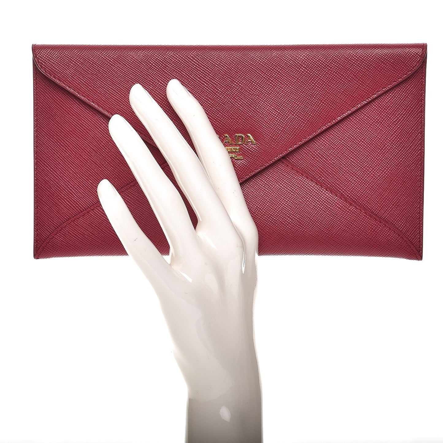 Saffiano Metal Envelope Wallet Ibisco