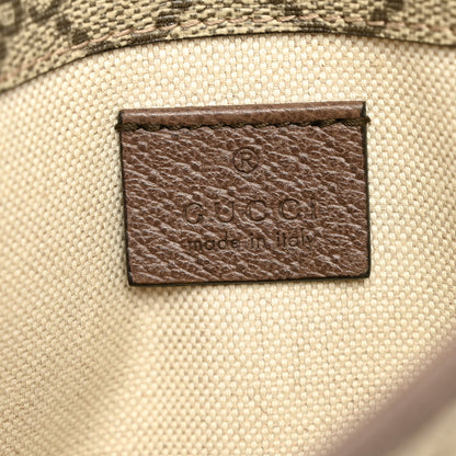 Gucci GG Supreme Monogram Neo Vintage Web Belt Bag Brown 5 of 9