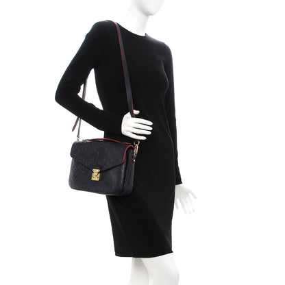 Louis Vuitton Empreinte Pochette Metis Marine Rouge 2 of 11