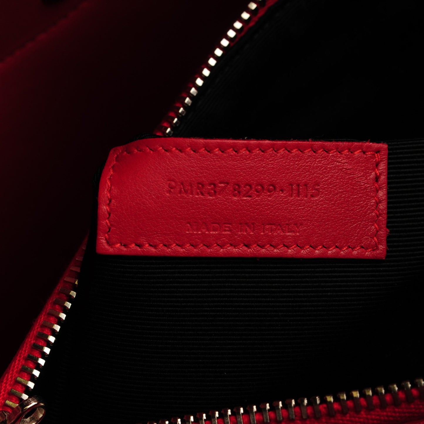 Grained Calfskin Small Sac De Jour New Red