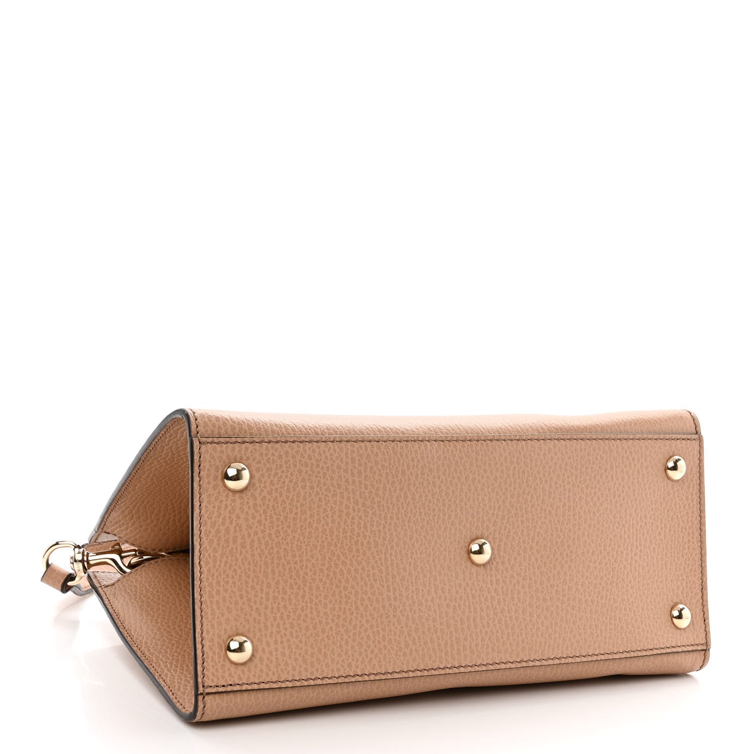 Gucci Dollar Calfskin Medium Soho Top Handle Satchel Camelia 4 of 11