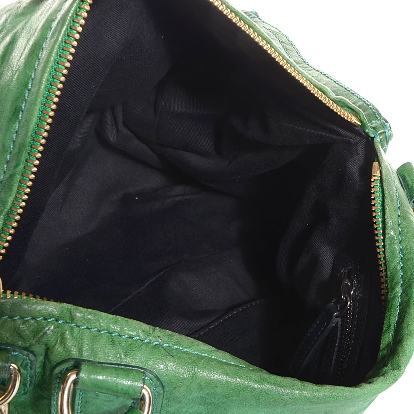 Tumbled Sheepskin Medium Pandora Emerald