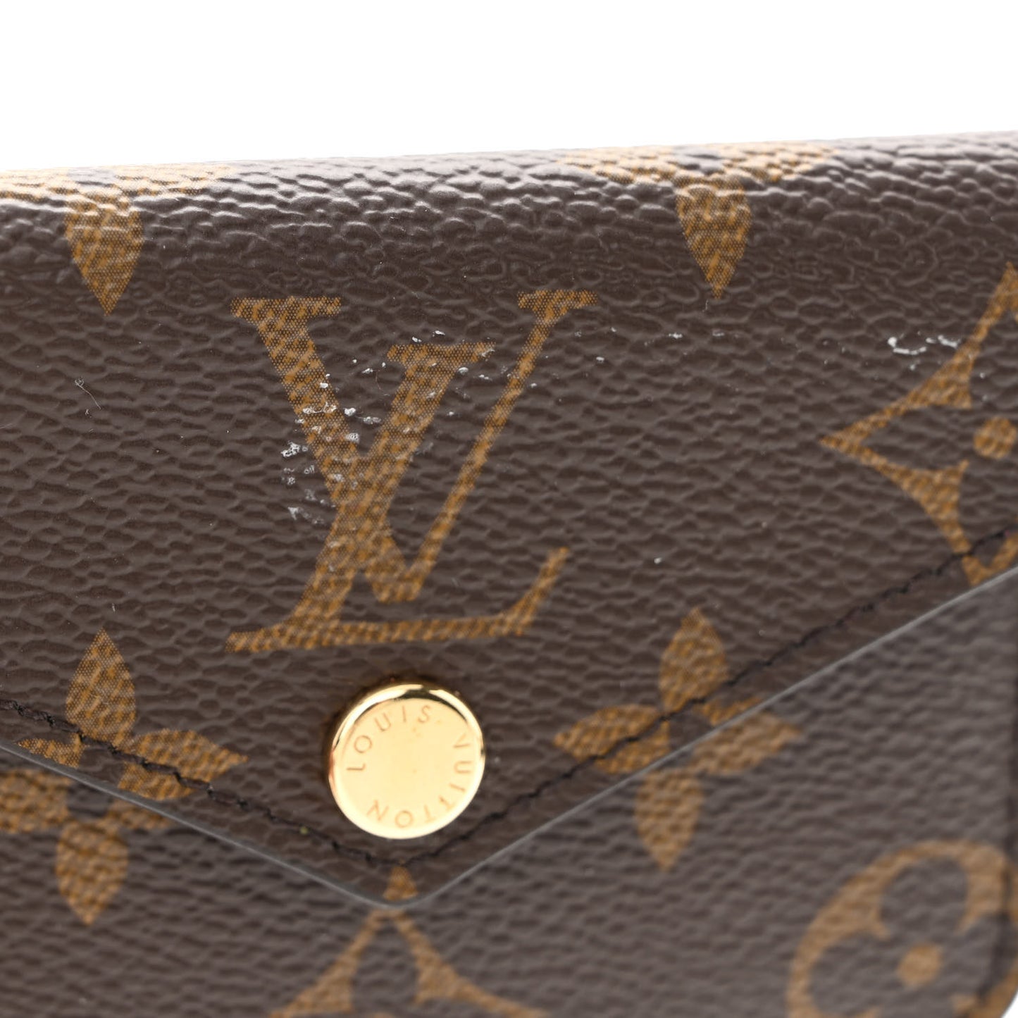 Monogram Felicie Strap & Go Kaki
