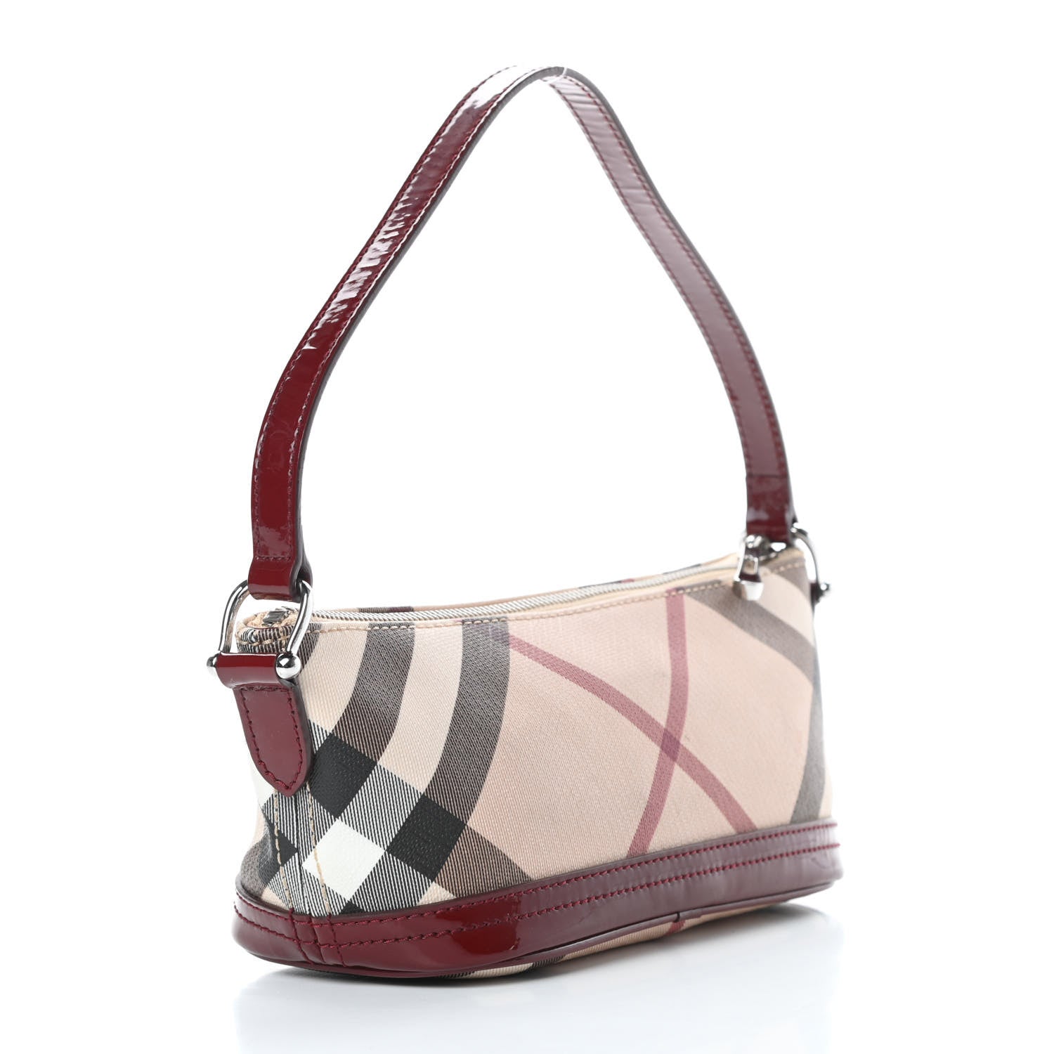 Burberry Nova Check Sling Bag Red 3 of 12