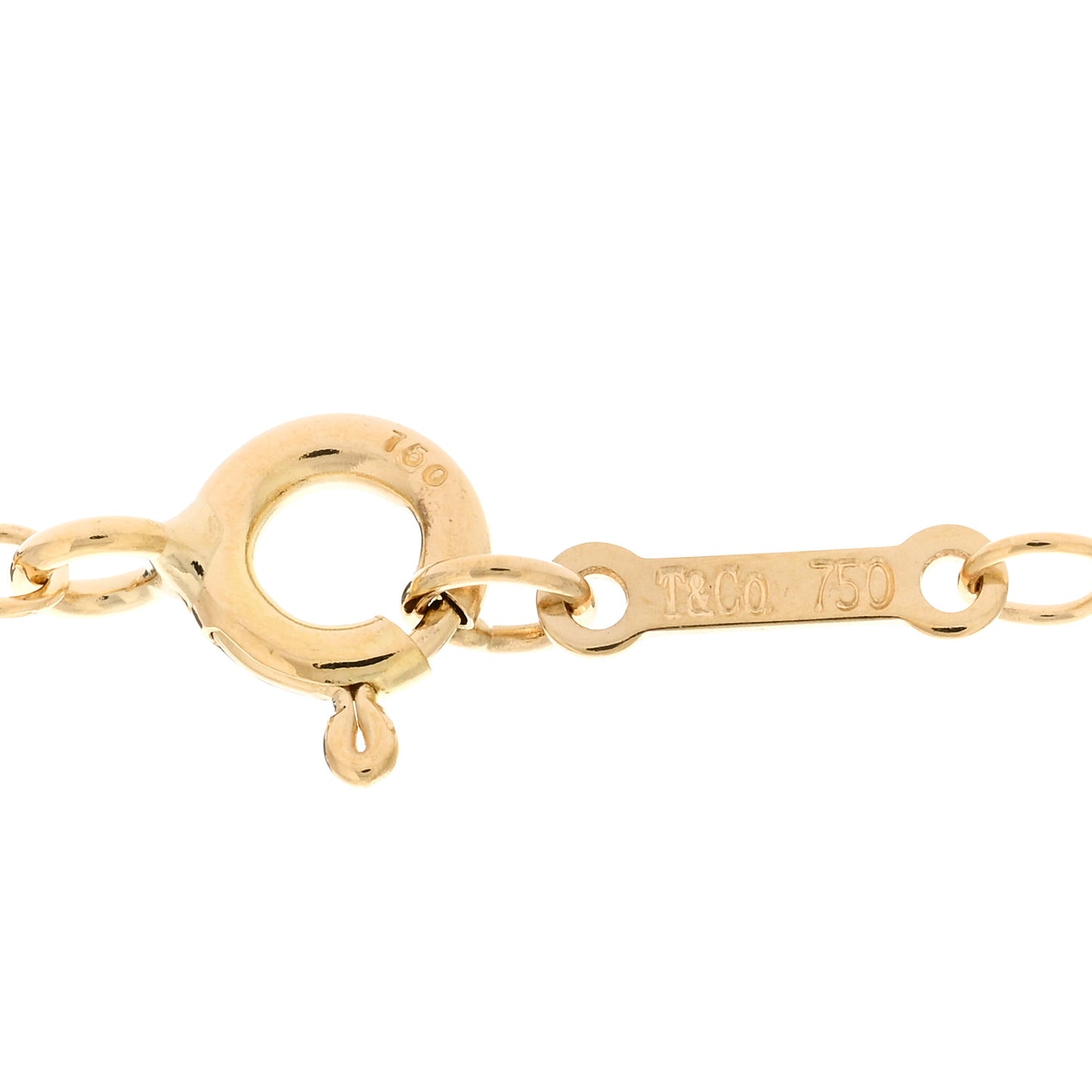 18K Yellow Gold Paloma Picasso Zellige Pendant Necklace