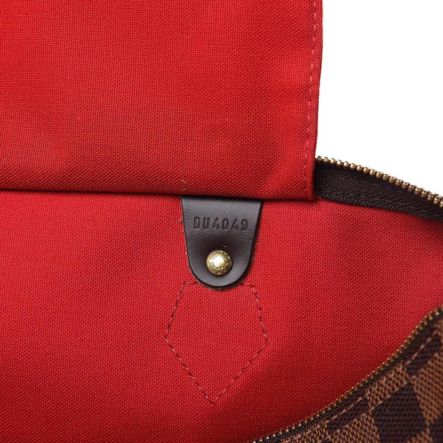 Louis Vuitton Damier Ebene Speedy 35 6 of 10