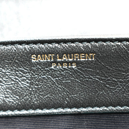 Saint Laurent Lambskin Quilted Mini Becky Chain Bag Vert Fonce 18 of 21