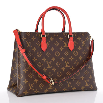 Louis Vuitton Monogram Flower Tote Coquelicot 3 of 8