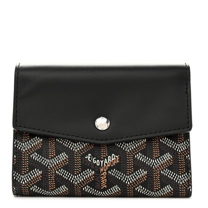 Goyard Goyardine Saint-Gabriel Compact Wallet Black 1 of 7