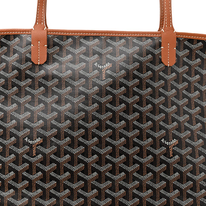 Goyard Goyardine Artois MM Black Gold 8 of 11