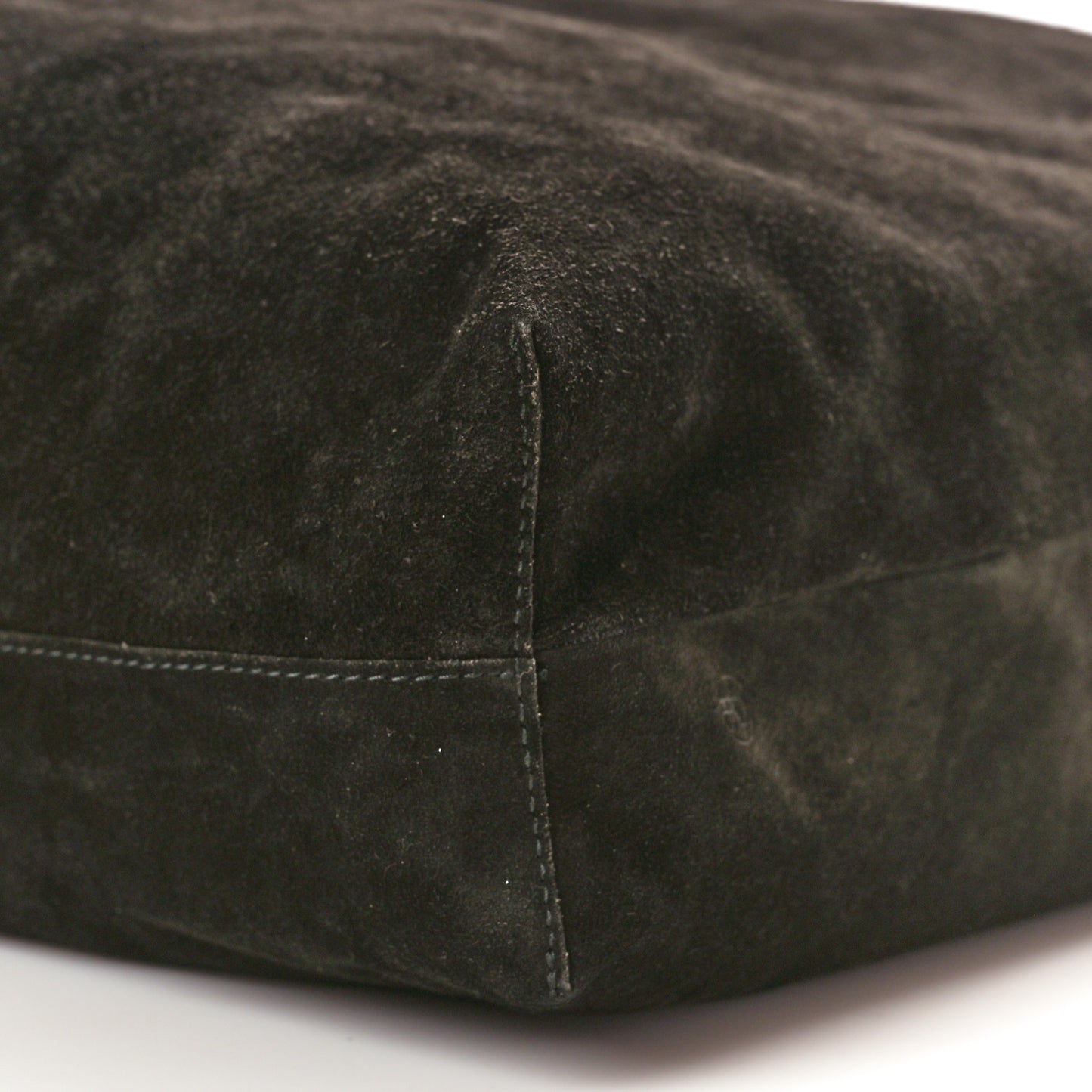 Suede Bindle Bag Espresso