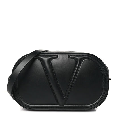 Valentino Garavani Calfskin VLogo Walk Crossbody Black 1 of 9