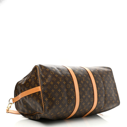 Louis Vuitton Monogram Keepall Bandouliere 55 4 of 13