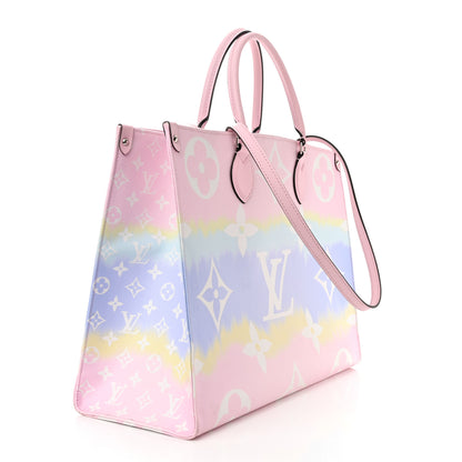 Louis Vuitton Monogram Escale Onthego GM Pastel 4 of 14