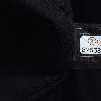 Chanel Canvas Small Double Face Tote Black 7 of 10