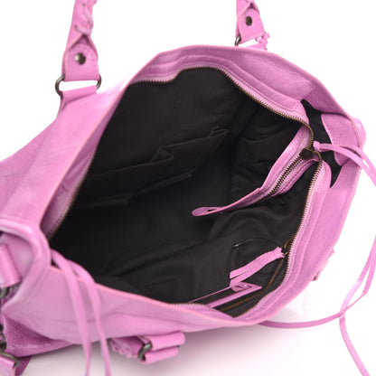Balenciaga Agneau Classic Hardware City Rose Berlingot 6 of 9