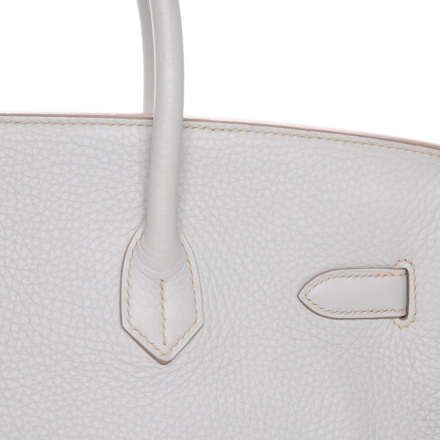 Hermes Taurillon Clemence Birkin 35 Gris Perle 23 of 25