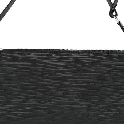 Louis Vuitton Epi Pochette Accessories 24 Black 8 of 10