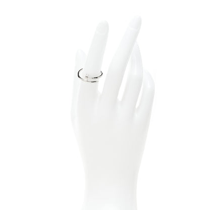 Cartier 18K White Gold Small Juste Un Clou Ring 55 7.25 2 of 6