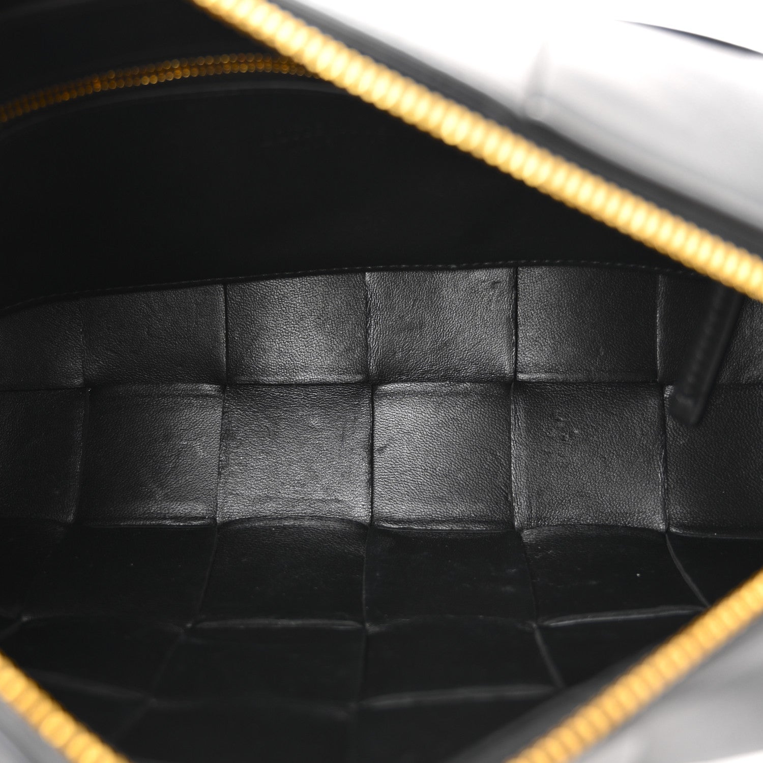 ぶらっくきぃちゃん BOTTEGA VENETA ブラック Bottega Veneta Lambskin Maxi Intrecciato Brick Cassette Bag Black