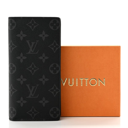Louis Vuitton Monogram Eclipse Brazza Wallet 6 of 6