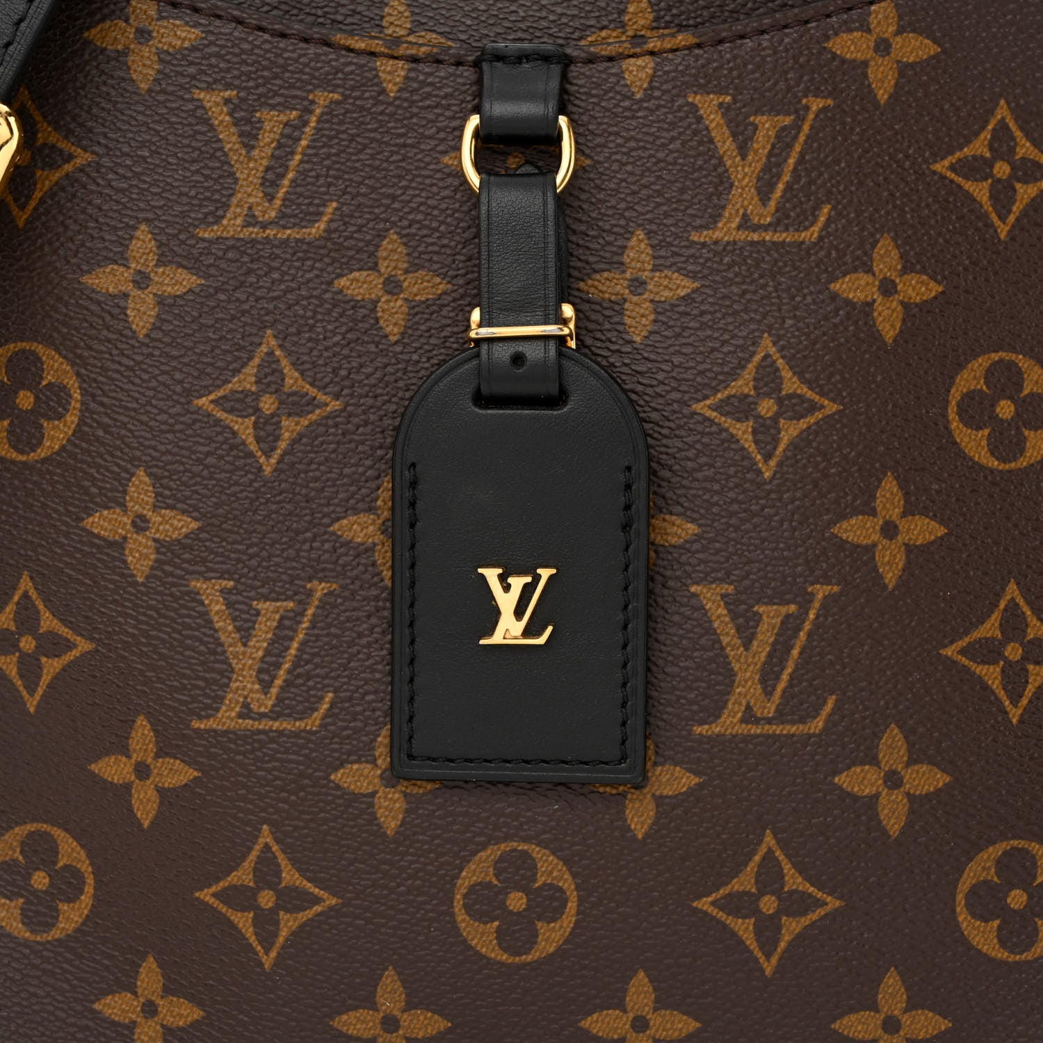 Louis Vuitton Monogram Odeon MM Black 7 of 10