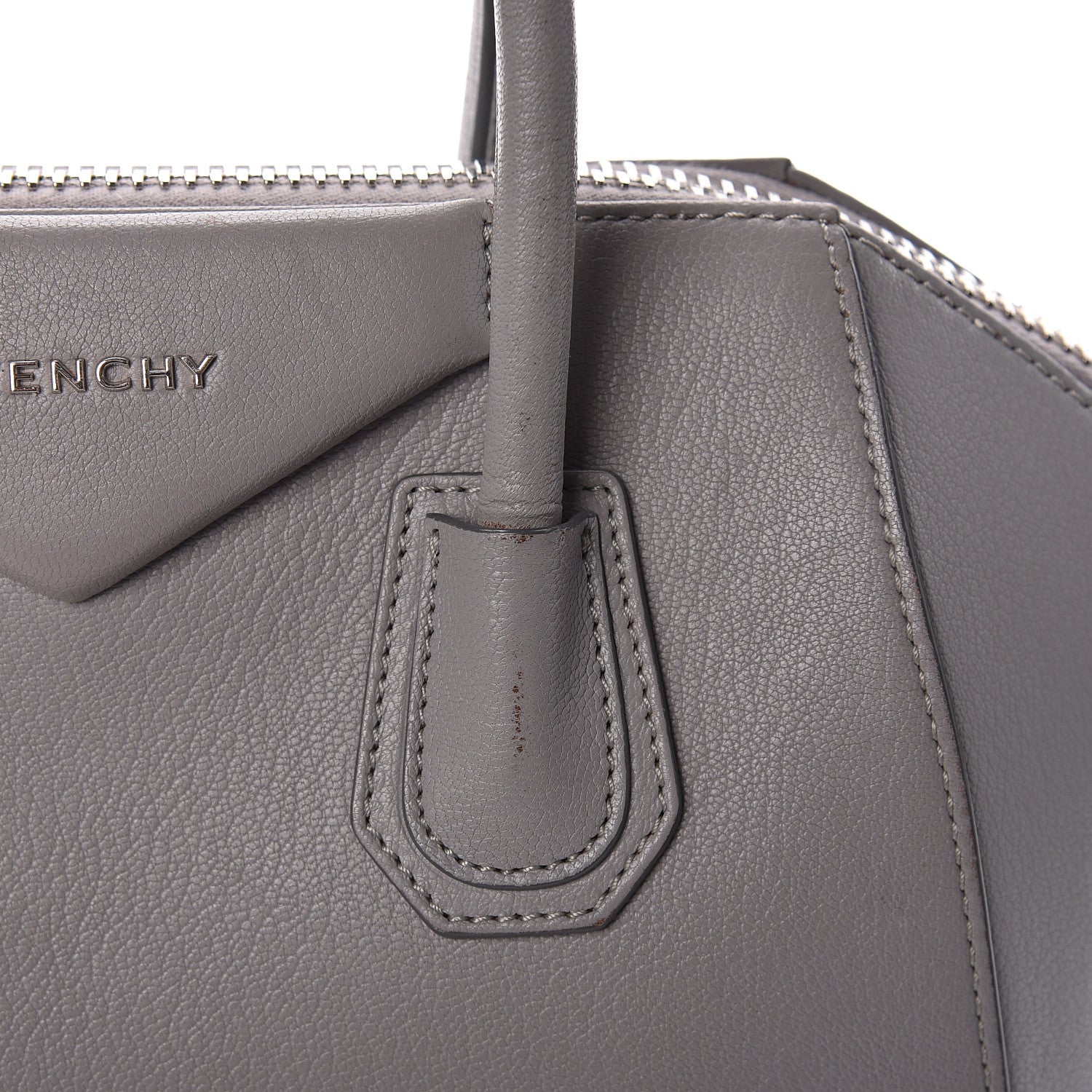 Givenchy Sugar Goatskin Small Antigona Pearl Grey 11 of 18