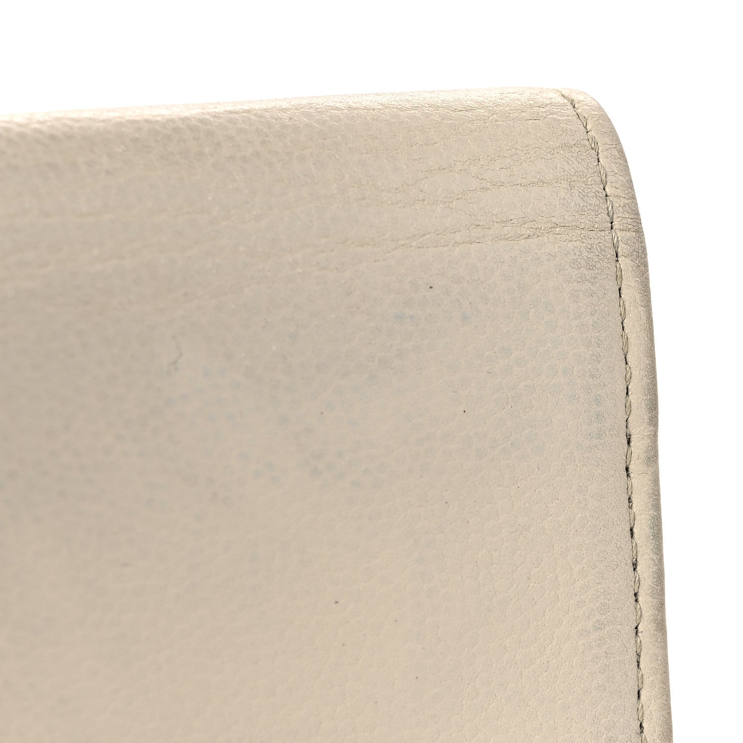 Chanel Caviar Sevruga Yen Wallet Silver 9 of 10