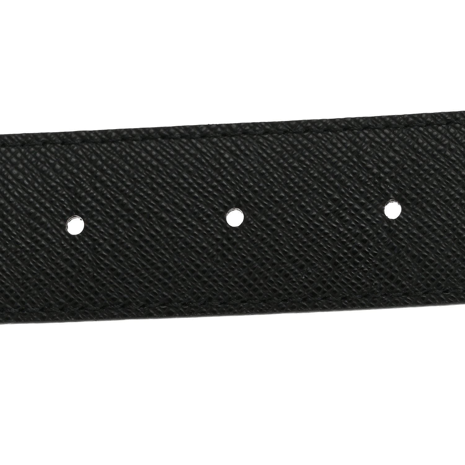 Louis Vuitton Calfskin Monogram 30mm LV Initiales Reversible Belt 90 36 Black 5 of 8