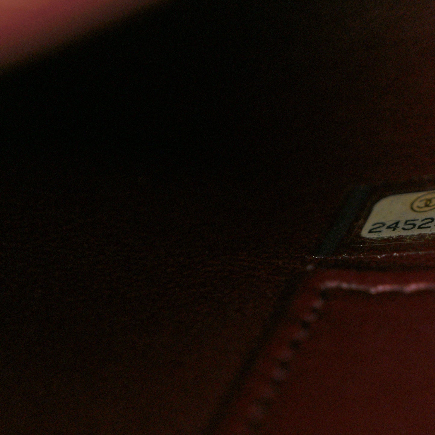 Caviar Lizard Quilted Medium Coco Handle Flap Burgundy