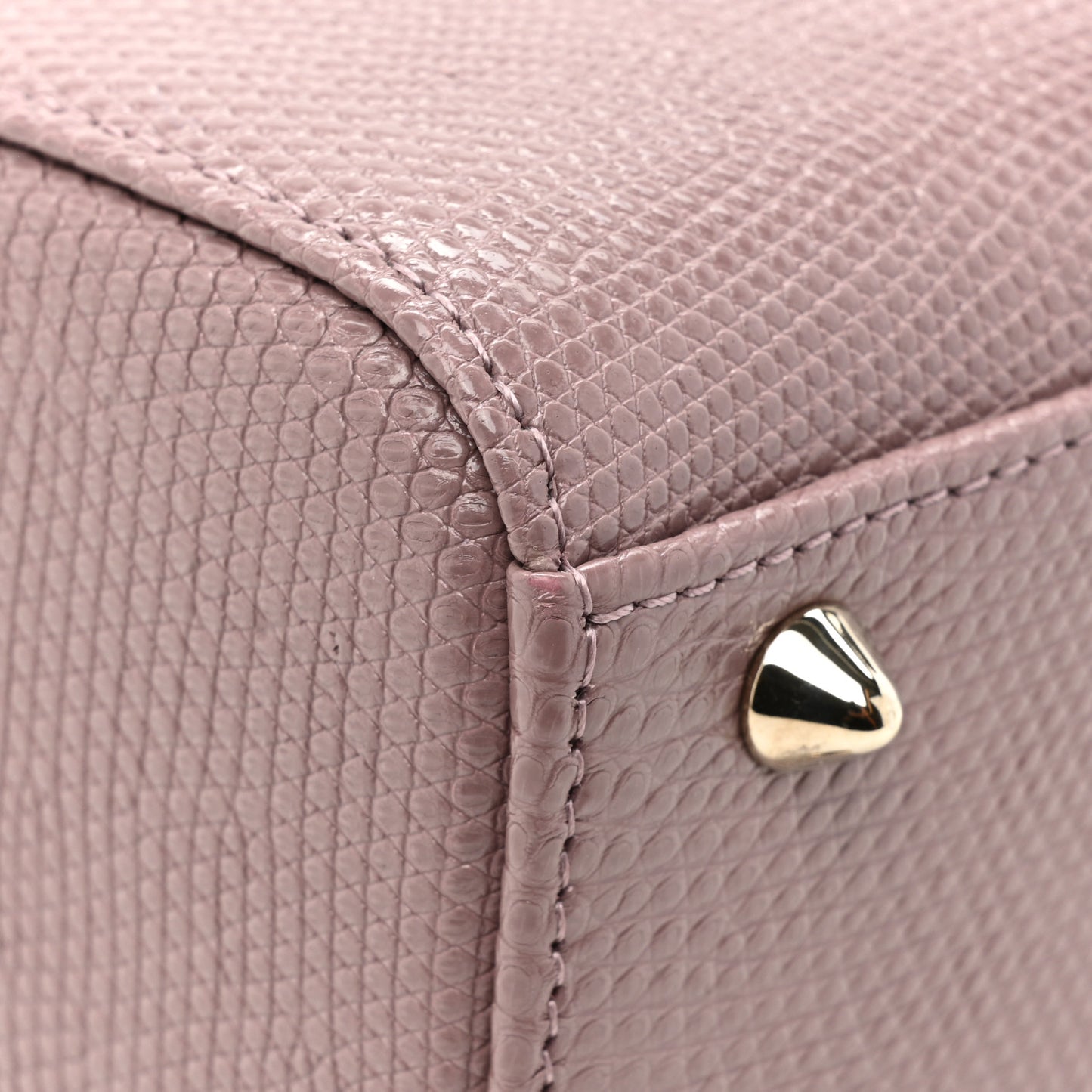 Lizard Small Lady Dior Peony Pink
