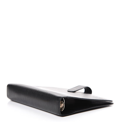 Louis Vuitton Epi Medium Ring Agenda Cover Black 3 of 8