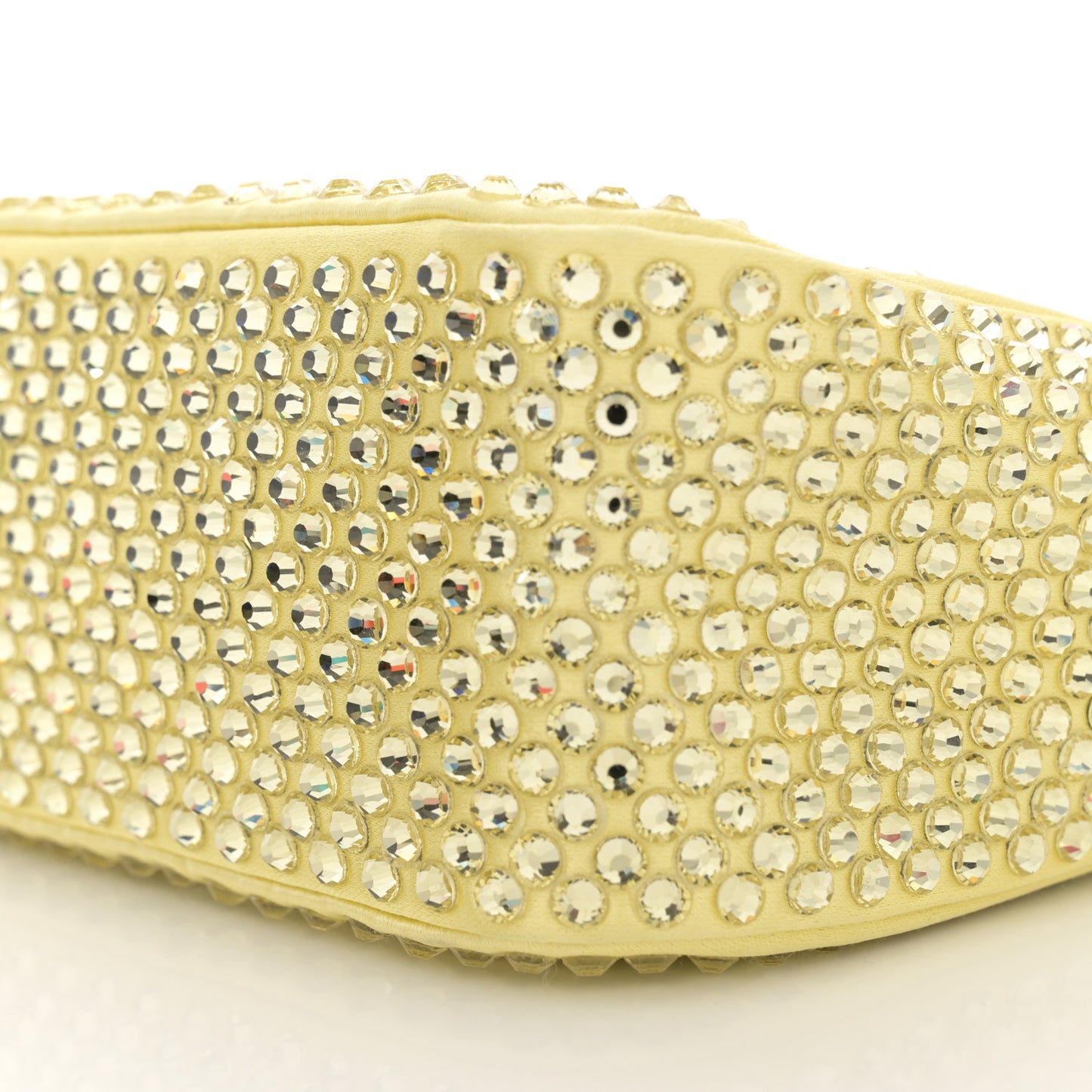 Satin Crystal Re-Edition 2005 Shoulder Bag Ananas