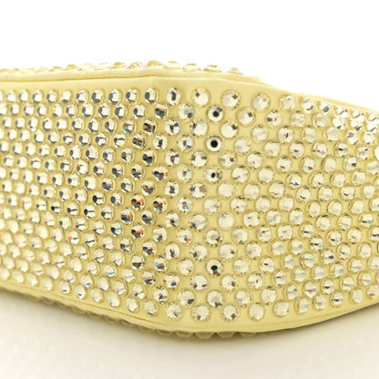 Prada Satin Crystal Re-Edition 2005 Shoulder Bag Ananas 9 of 10