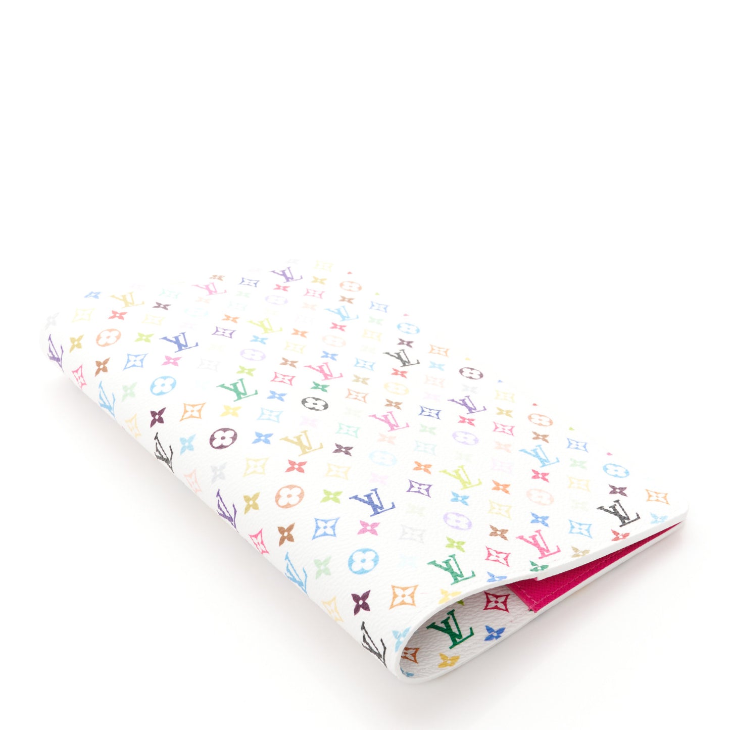 LV X TM Monogram Multicolor Emily Notebook Cover MM White